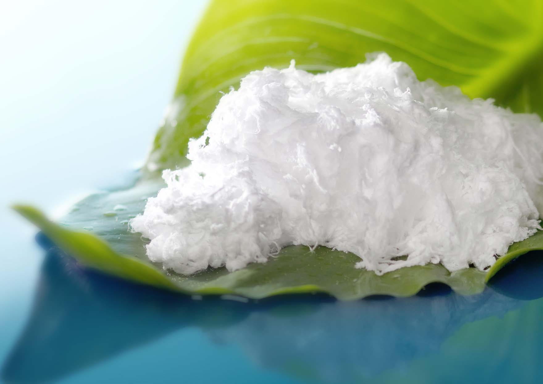 Weiße DEUREX PURE Wachswatte als Öl- und Chemikalienbindemittel
